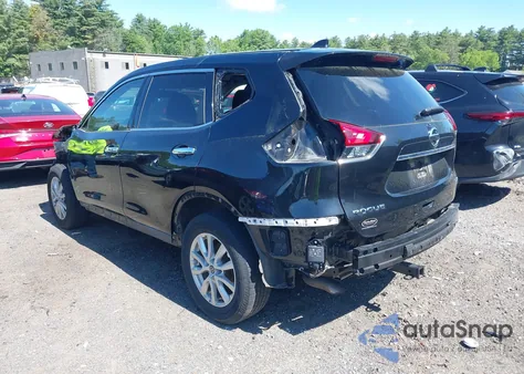 2018 Nissan Rogue Sv из США, поврежденный, VIN KNMAT2MV9JP593492